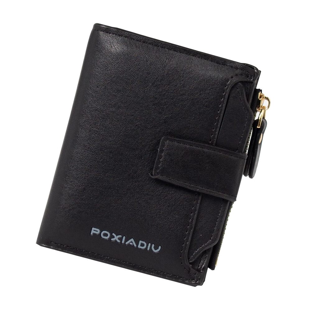 5481 Small Wallet RFID Blocking Soft Leather Bifold Compact Card Holder